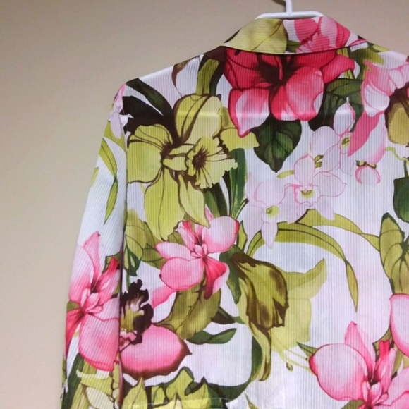 ⬇️Tommy Bahama belted tunic blouse/beach coverup - Picture 11 of 11